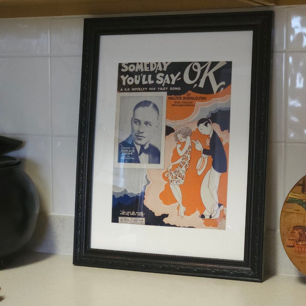 Someday You'll Say OK Fox Trot Walter Donaldson Horace Heidt VTG Sheet Music